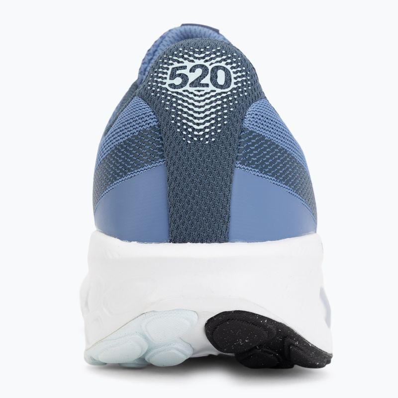 Moteriški bėgimo batai New Balance Fresh Foam 520's V9 fairweather blue/vinte indigo/glint blue 6