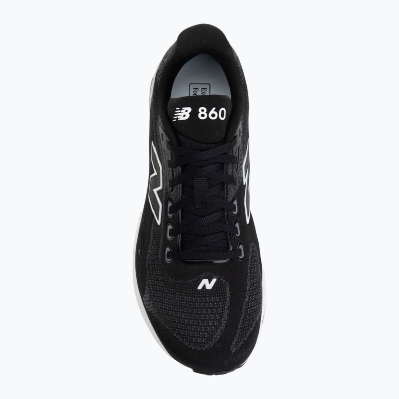 Vyriški bėgimo batai New Balance Fresh Foam 860's V15 black/ 103 white 5