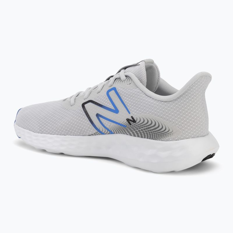 Vyriški bėgimo batai  New Balance Fresh Foam 411's V3 grey matter/blue bird/black 3
