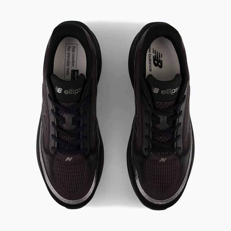 Vyriški bėgimo batai New Balance Ellipse v1 black/black metallic/faded black 10