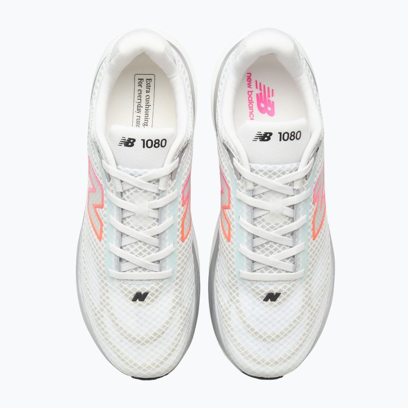 Vyriški bėgimo batai New Balance 1080'S V15 103 white/pink heat/tangerine heat 3