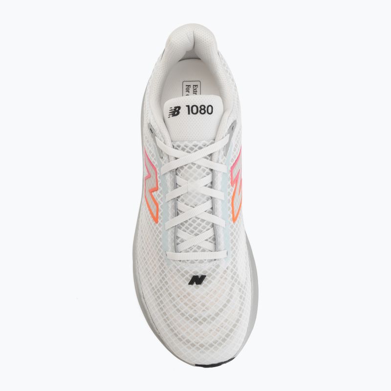 Vyriški bėgimo batai New Balance 1080'S V15 103 white/pink heat/tangerine heat 5