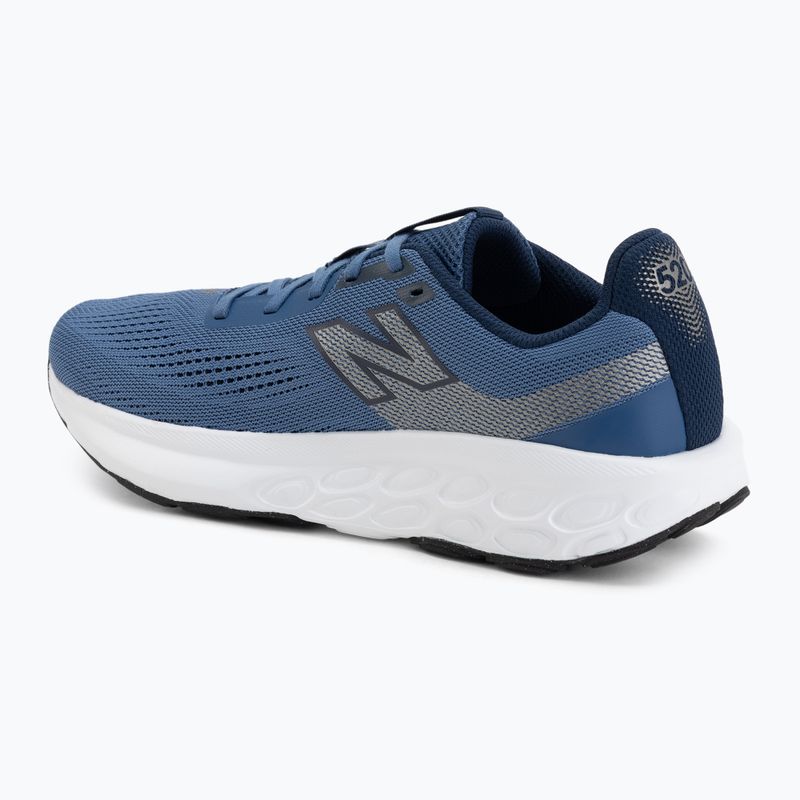 Vyriški bėgimo batai  New Balance Fresh Foam 520's V9 mic blue/ navy/dark silver metallic 3