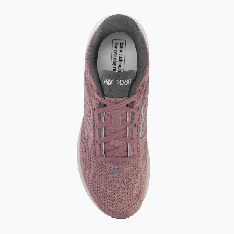 Moteriški bėgimo batai New Balance 1080's V15 rosewood/silver metallic/neptune grey 5