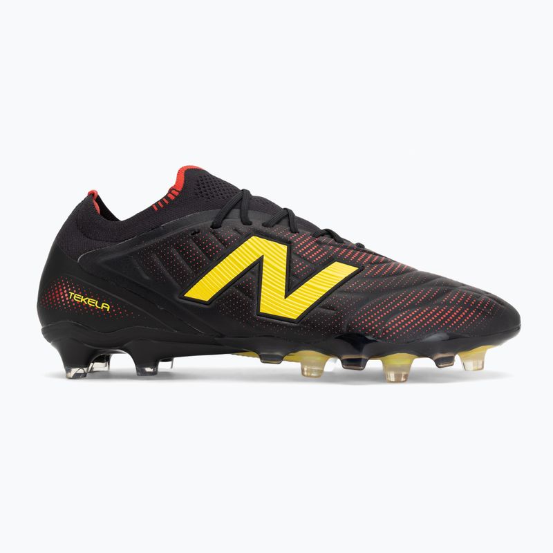 Futbolo batai New Balance Tekela Elite Low V5 FG black 100/punch yellow/fire cracker 2