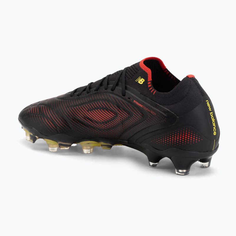 Futbolo batai New Balance Tekela Elite Low V5 FG black 100/punch yellow/fire cracker 3