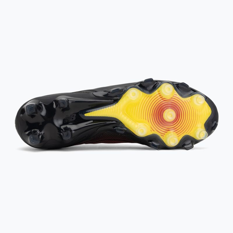 Futbolo batai New Balance Tekela Elite Low V5 FG black 100/punch yellow/fire cracker 4