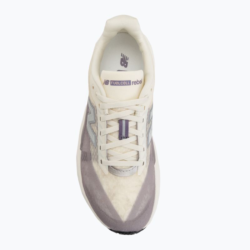 Moteriški bėgimo batai New Balance FuelCell Rebel V5 candied violet/angora 5