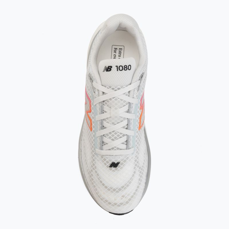 Moteriški bėgimo batai New Balance 1080's V15 103 white/pink heat/tangerine heat 5