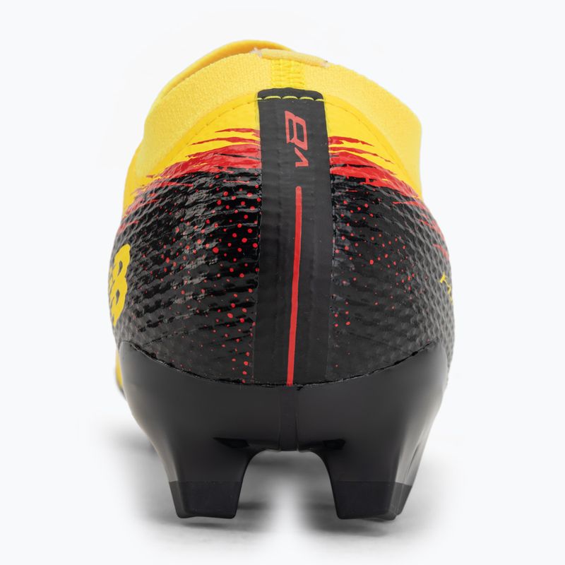 Futbolo batai New Balance Furon Team V8 FG punch yellow/black 100/fire cracker 6