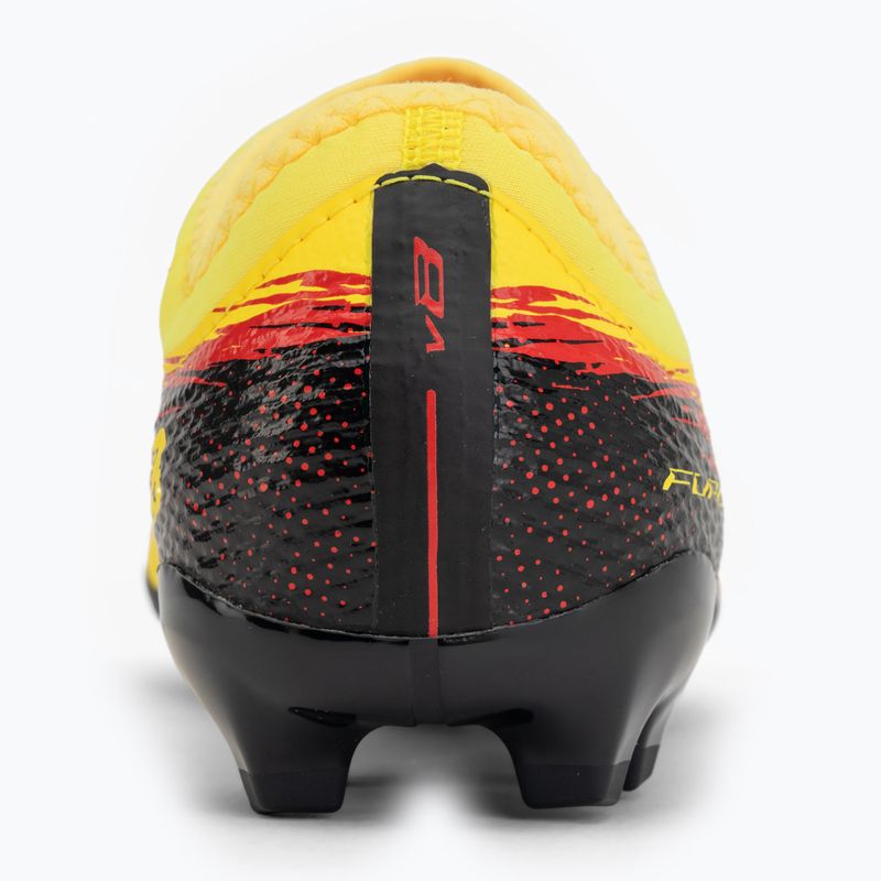 Vaikiški futbolo batai New Balance Furon Team V8 FG punch yellow/black 100/fire cracker 6