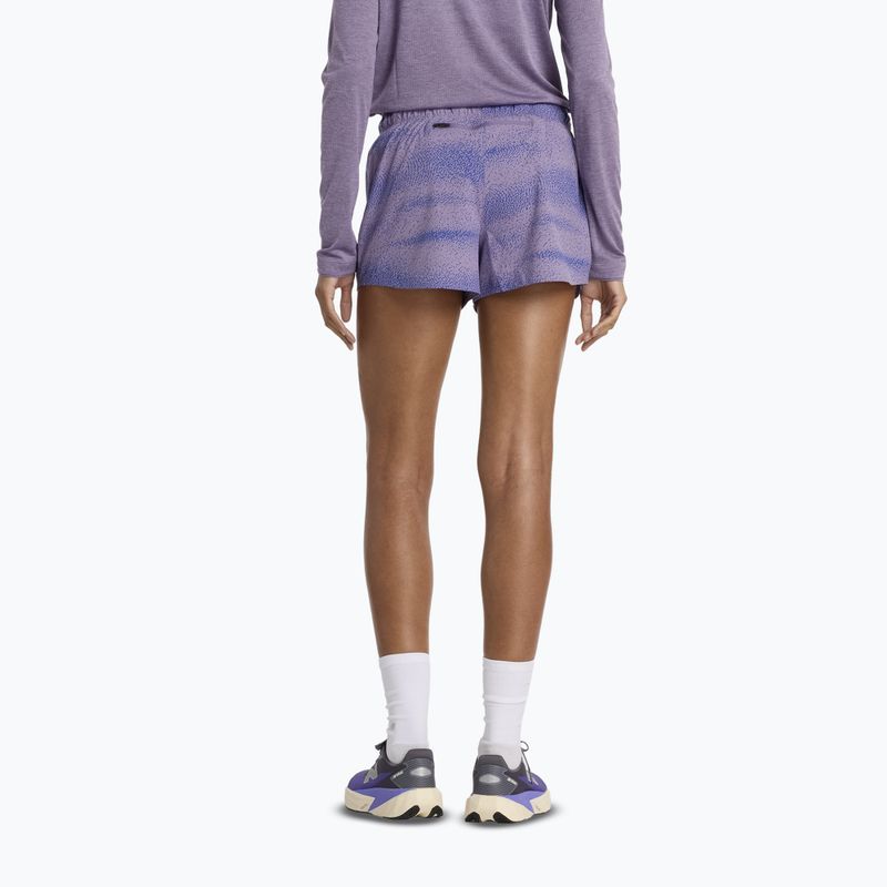 Moteriški bėgimo šortai New Balance RC Printed 3" candided violet 2