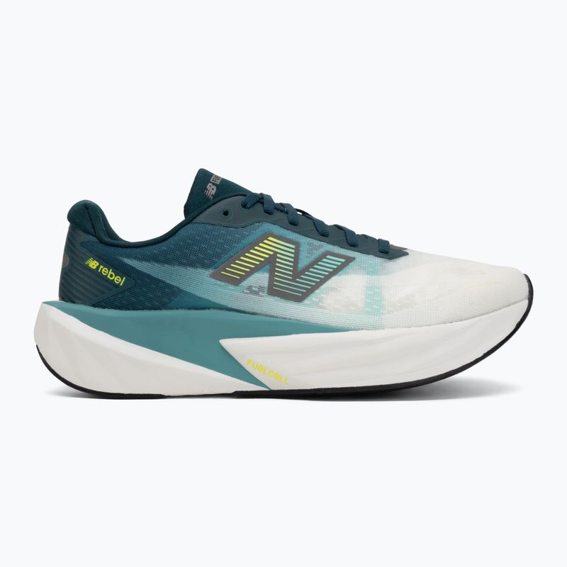 Vyriški bėgimo batai  New Balance FuelCell Rebel V5 medusa green/faded teal 2