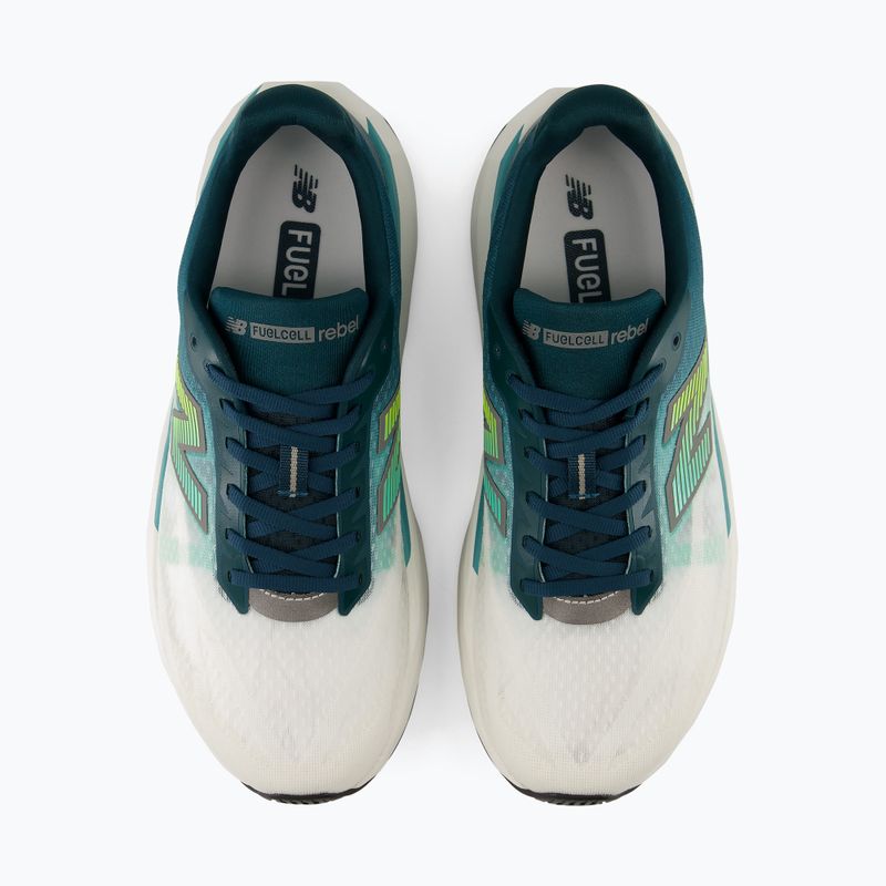 Vyriški bėgimo batai  New Balance FuelCell Rebel V5 medusa green/faded teal 7