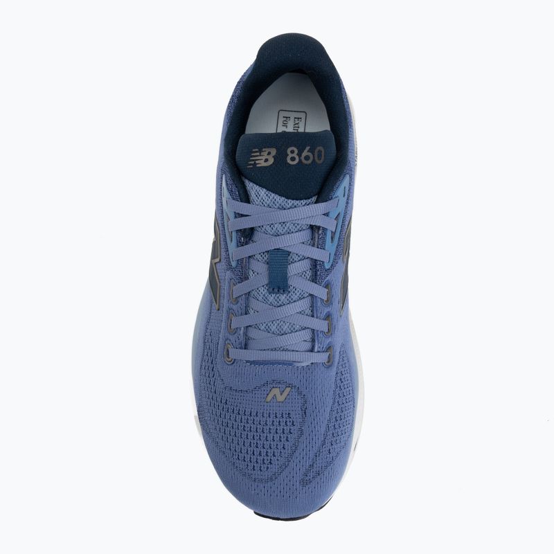 Vyriški bėgimo batai New Balance Fresh Foam 860's V15 fairweather blue/ navy 5