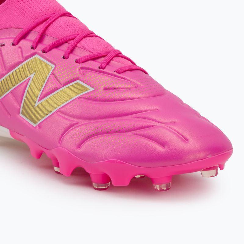 Futbolo batai New Balance Tekela Team Low V5 FG pink heat/metallic gold/pink satin 7