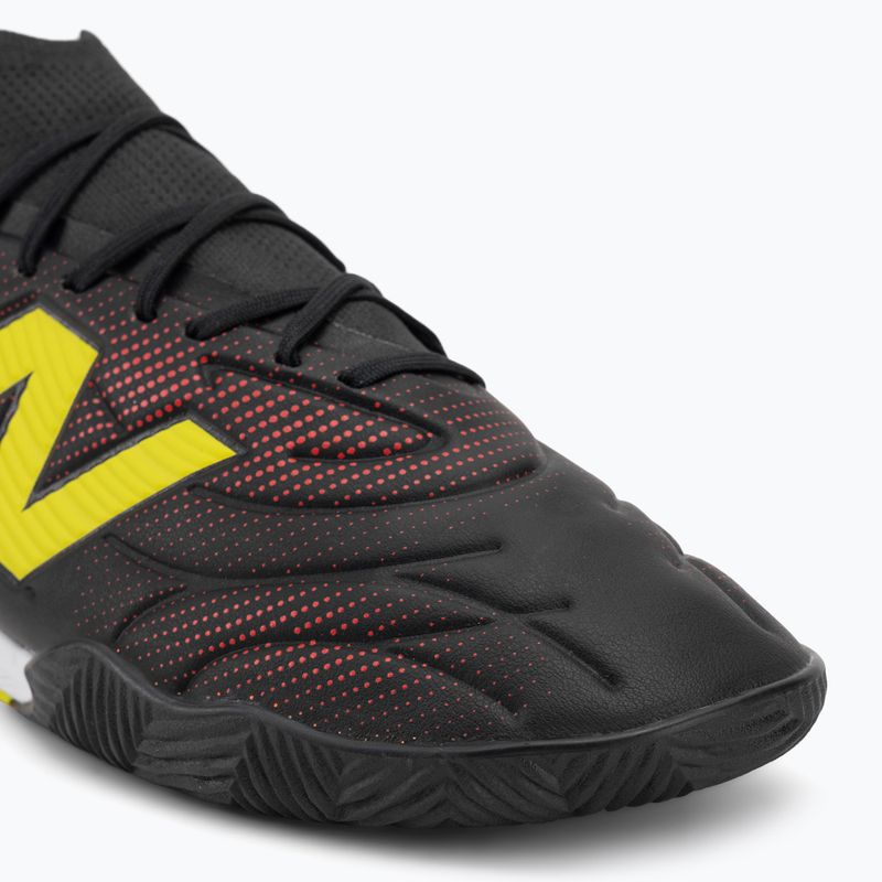 Futbolo batai New Balance Tekela Team Low V5 IN black 100/punch yellow/fire cracker 7