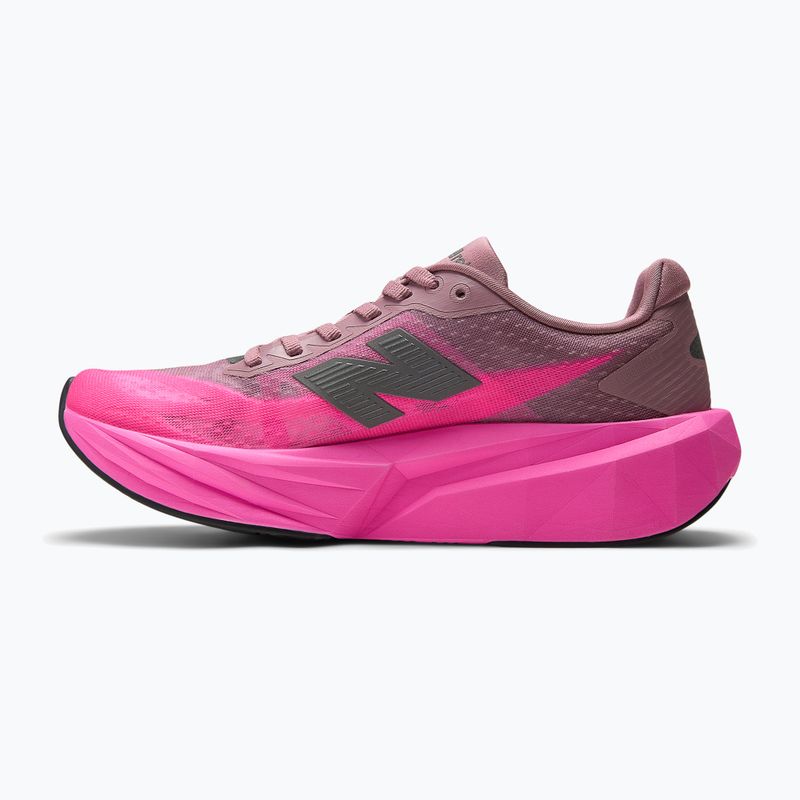 Moteriški bėgimo batai New Balance FuelCell Rebel V5 pink heat/rosewood 3