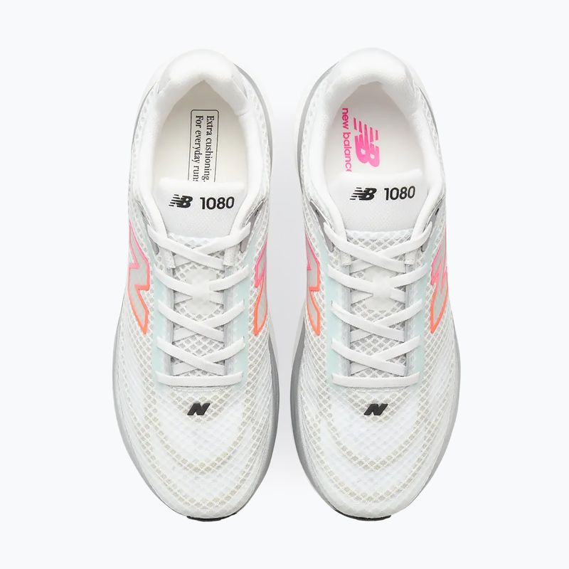 Vyriški bėgimo batai New Balance 1080's V15 103 white/pink heat/tangerine heat 4