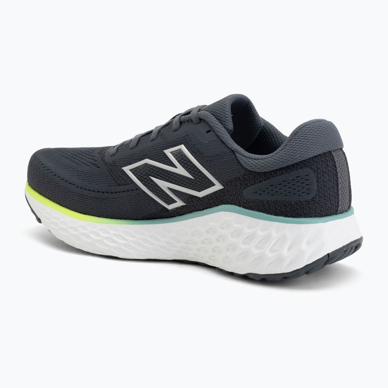 Vyriški bėgimo batai New Balance Fresh Foam Evoz V4 graphite/alkaline green 3