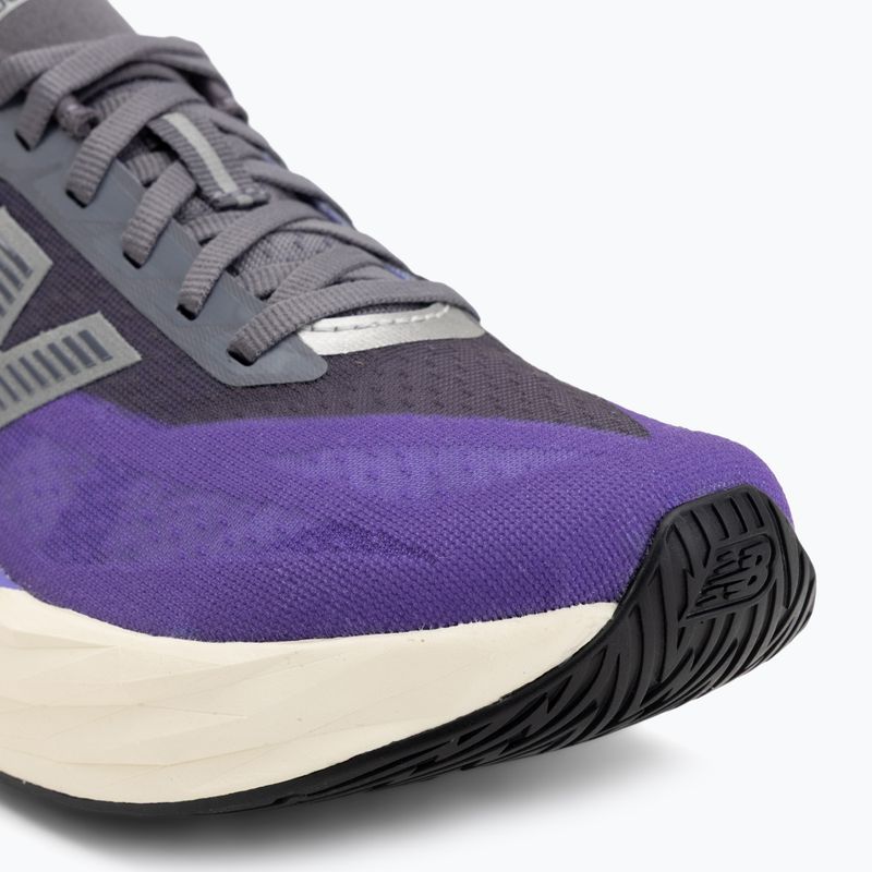 Moteriški bėgimo batai New Balance FuelCell Rebel V5 electric indigo/truffle salt/silver metallic 7