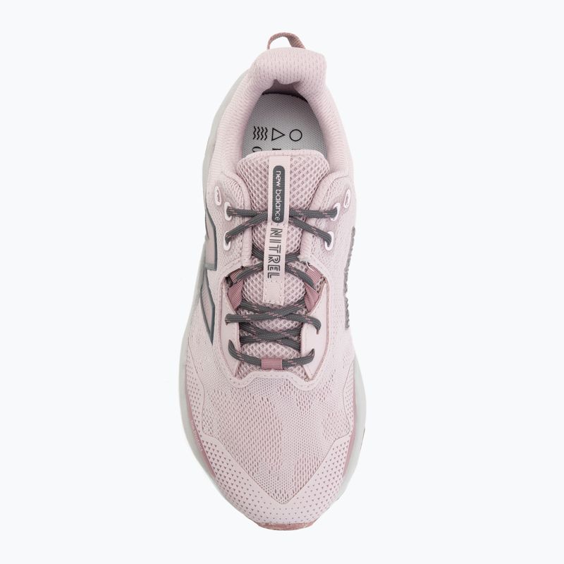 Moteriški bėgimo batai New Balance Dynasoft Nitrel V6 stone pink/rosewood/grey matter 5