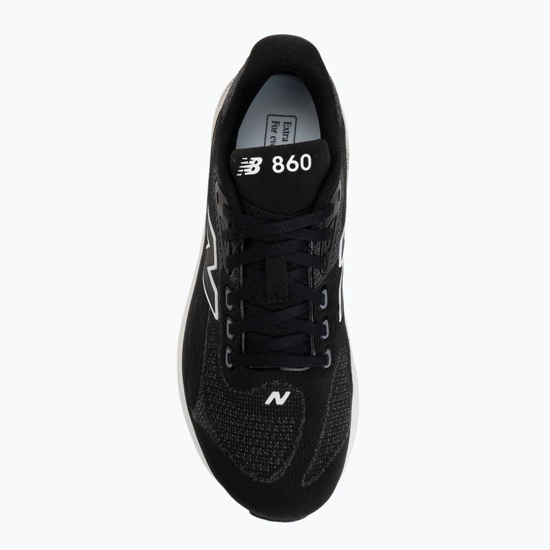 Moteriški bėgimo batai New Balance Fresh Foam 860's V15 black/ 103 white 5