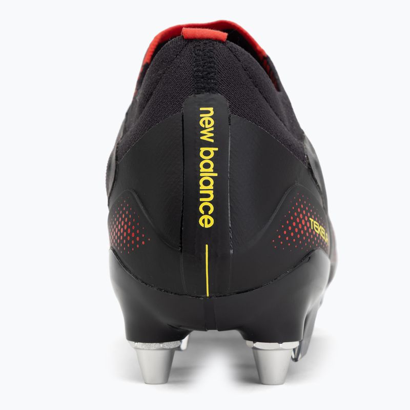 Futbolo batai New Balance Tekela Elite Low V5 SG black 100/punch yellow/fire cracker 6