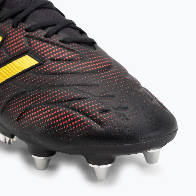 Futbolo batai New Balance Tekela Elite Low V5 SG black 100/punch yellow/fire cracker 7