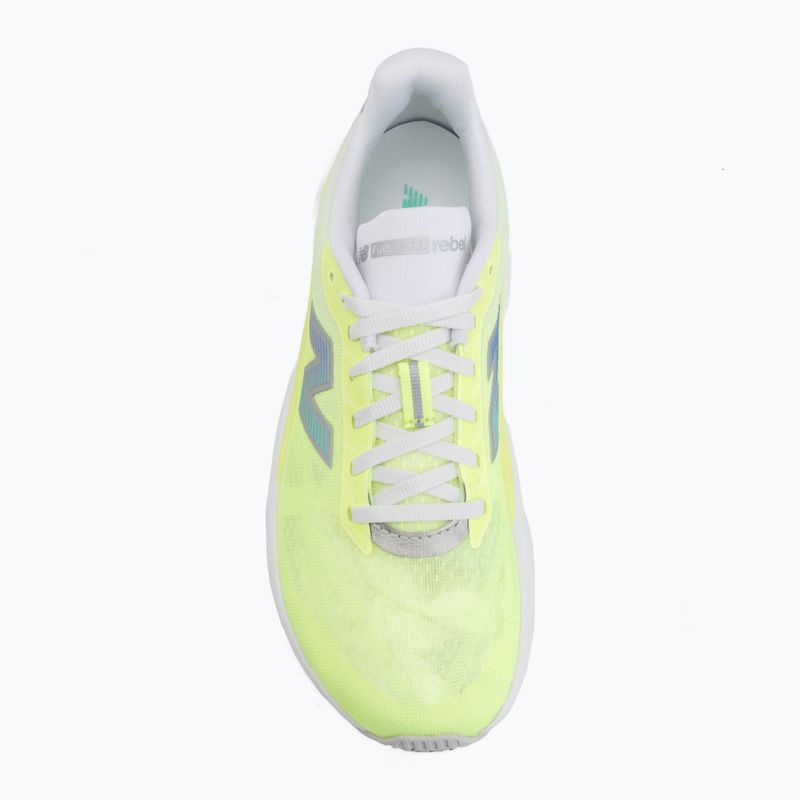 Moteriški bėgimo batai New Balance FuelCell Rebel V5 afterglow/deep end 5