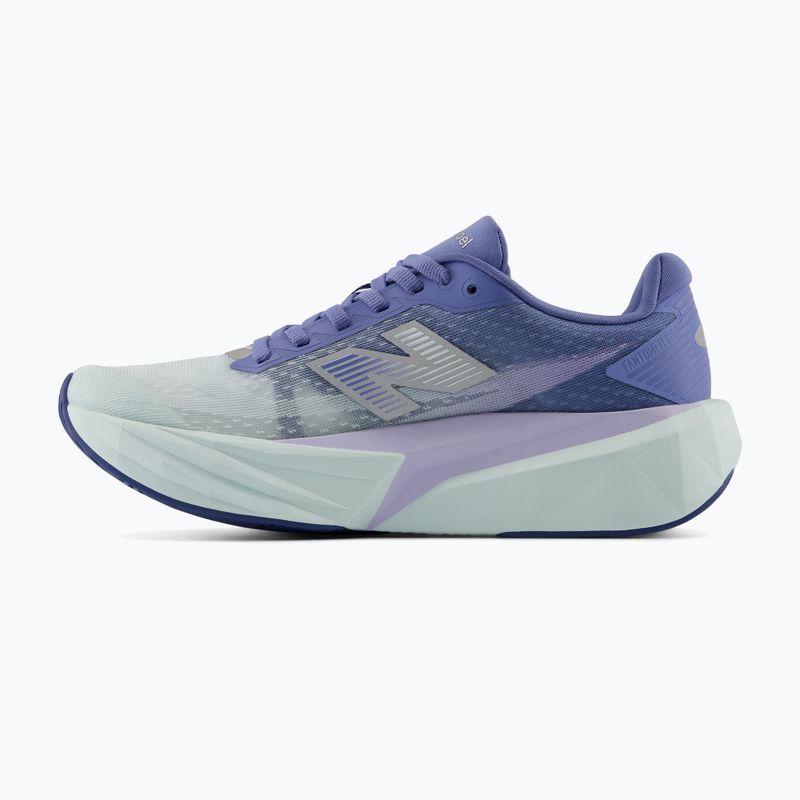 Moteriški bėgimo batai New Balance FuelCell Rebel V5 fairweather blue/glint blue 3