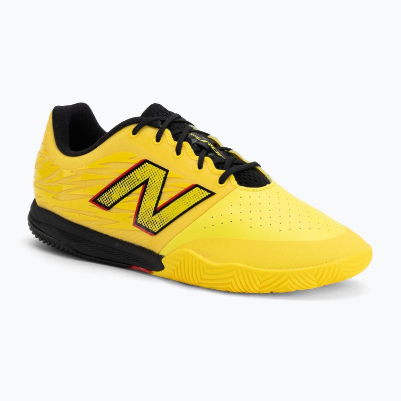 Futbolo batai New Balance Furon Pro V8 IN punch yellow/black 100/fire cracker