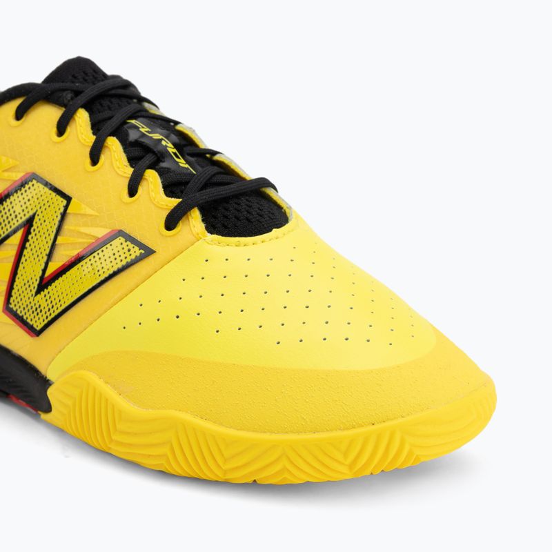 Futbolo batai New Balance Furon Pro V8 IN punch yellow/black 100/fire cracker 7