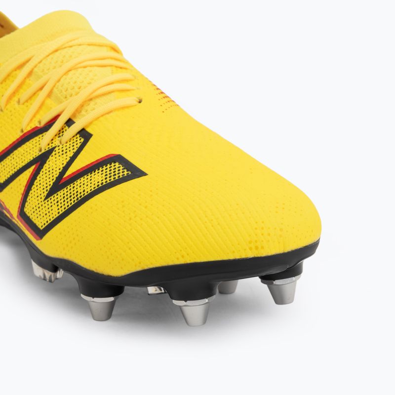 Futbolo batai New Balance Furon Elite V8 SG punch yellow/black 100/fire cracker 7