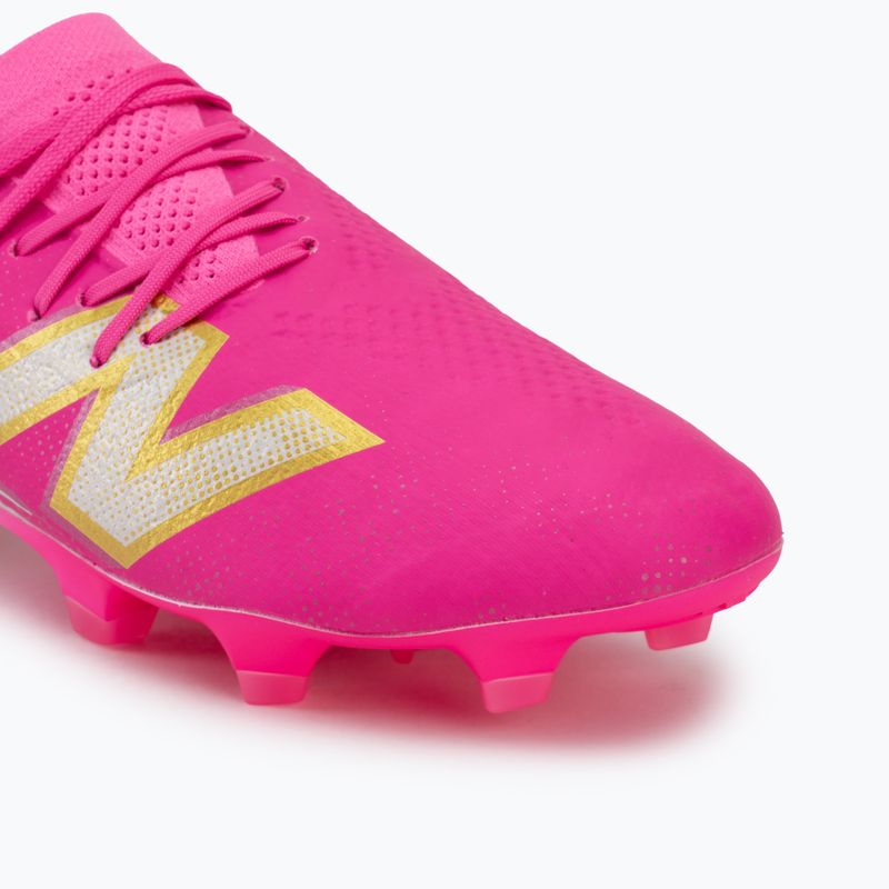 Futbolo batai New Balance Furon Pro V8 FG pink heat/sea salt/gold metallic 7