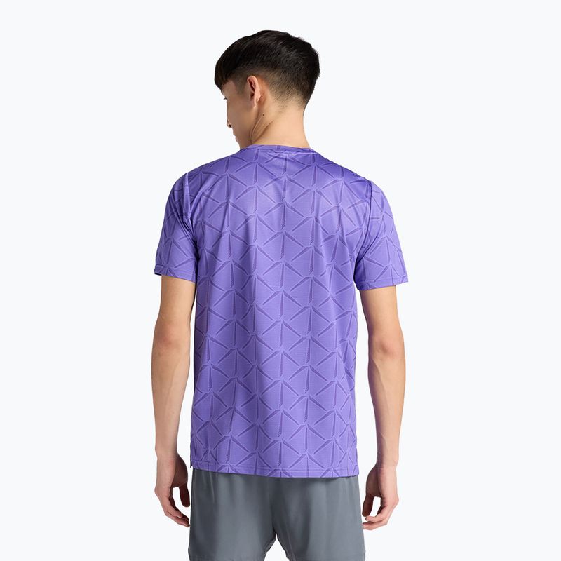 Vyriški marškinėliai New Balance Essentials Printed T electric purple 2