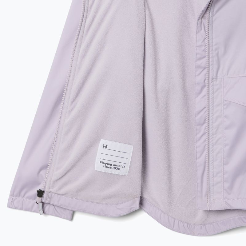 Vaikiška lietaus striukė Columbia Rainy Trails II Fleece lavender pearl 3