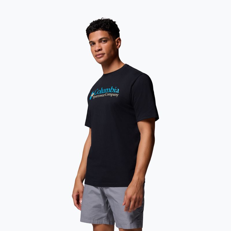 Vyriški marškinėliai Columbia CSC Basic logo black/csc retro logo 4