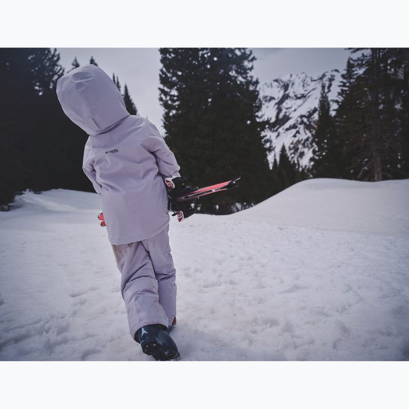 Vaikiška slidinėjimo striukė Columbia Holcomb Grove lavender pearl/shale purple 14