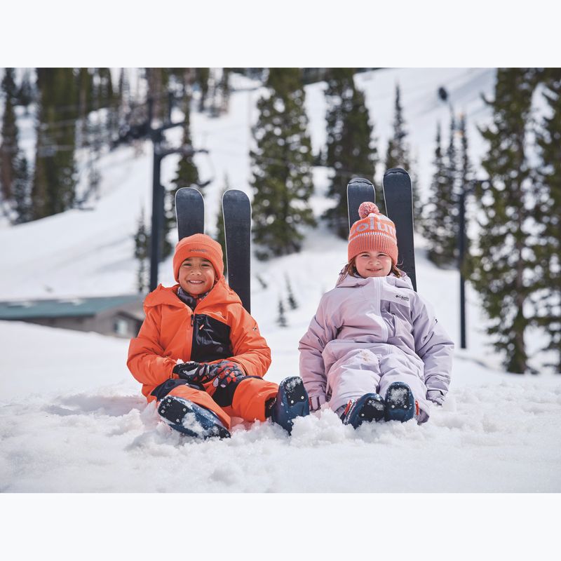 Vaikiška slidinėjimo striukė Columbia Holcomb Grove lavender pearl/shale purple 19