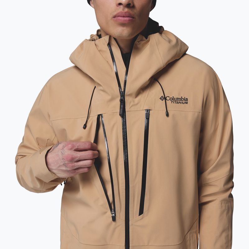 Vyriška slidinėjimo striukė Columbia Platinum Peak II 3L Shell canoe 8