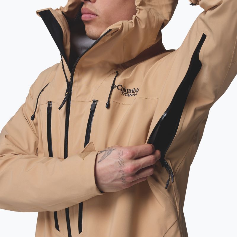 Vyriška slidinėjimo striukė Columbia Platinum Peak II 3L Shell canoe 9