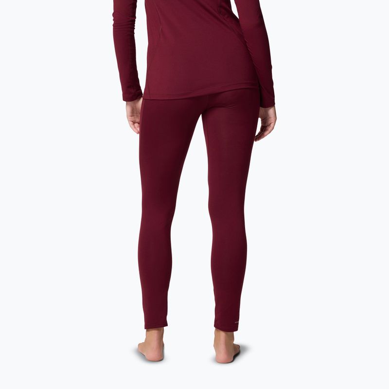 Moteriškos termoaktyvios kelnės Columbia Midweight Stretch rich wine 3