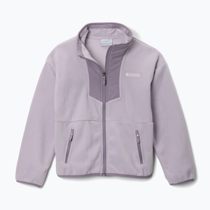 Vaikiškas flisinis džemperis Columbia Sequoia Grove Full Zip Fleece lavender pearl/shale purple