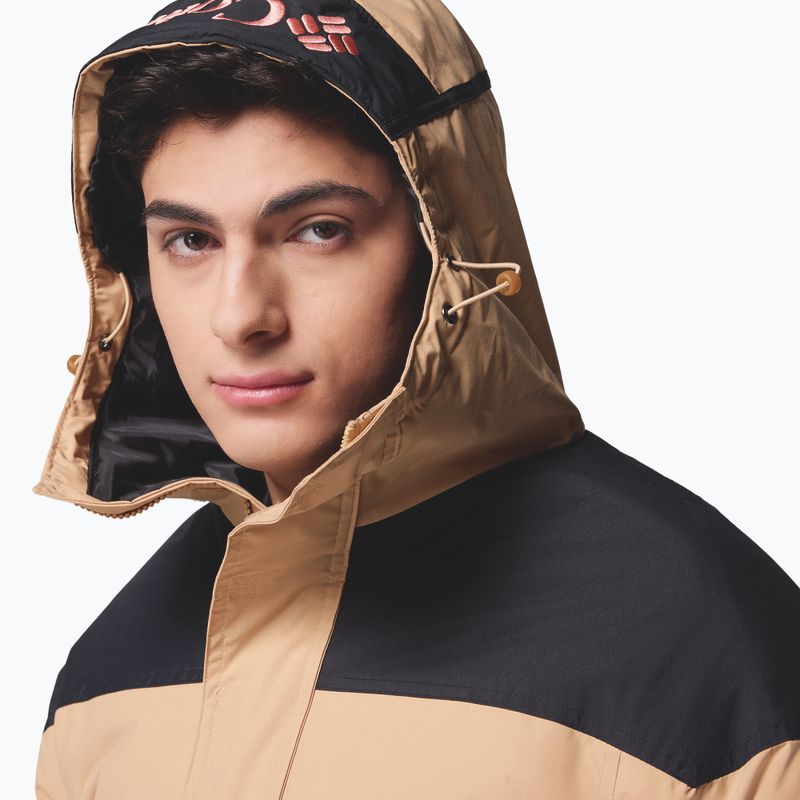 Vyriška pašiltinta striukė Columbia Challenger II Ins Pullover canoe/black 5