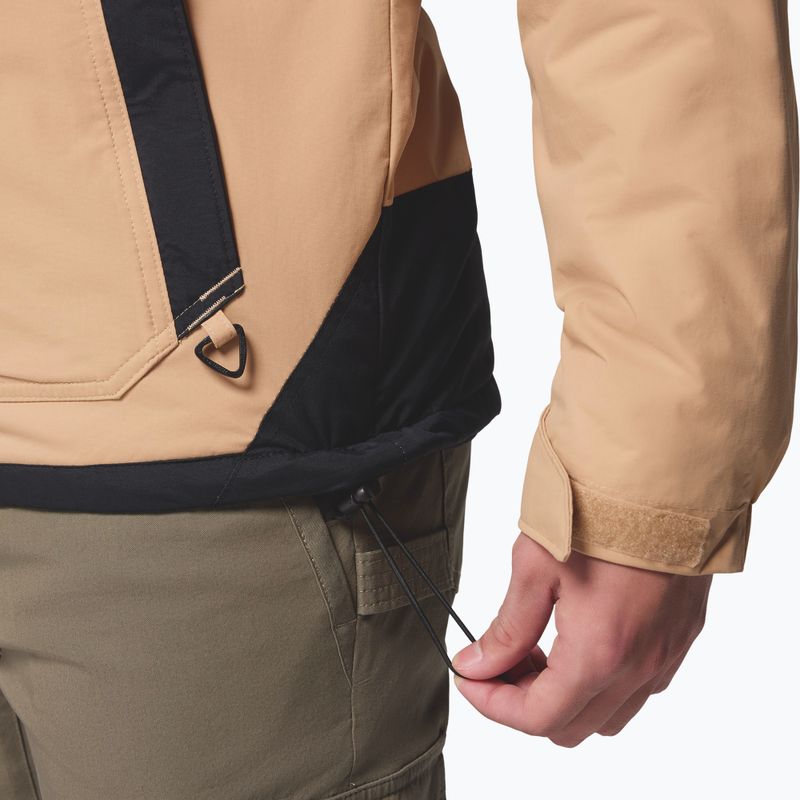 Vyriška pašiltinta striukė Columbia Challenger II Ins Pullover canoe/black 11