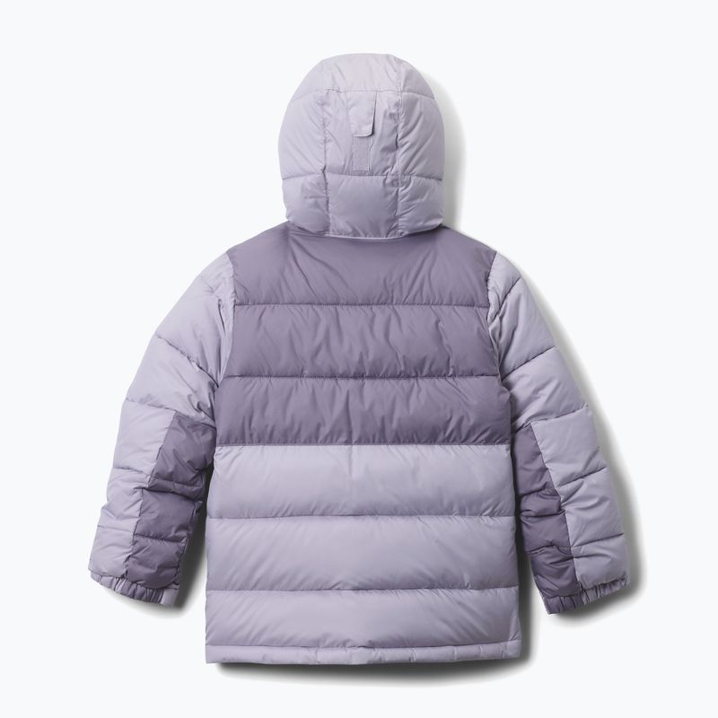 Vaikiška pašiltinta striukė Columbia Pike Lake II Hooded lavender pearl/shale purple 2
