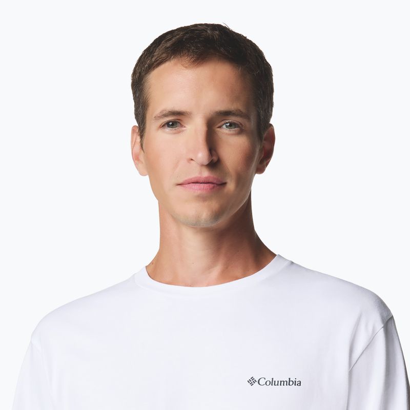 Vyriškas džemperis Columbia Explorers Canyon white/branded blanket 5