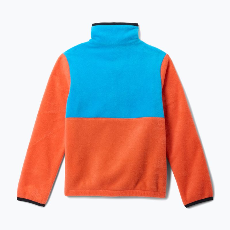 Vyriškas džemperis Columbia Back Bowl II Full Zip zing/compass blue/black 2