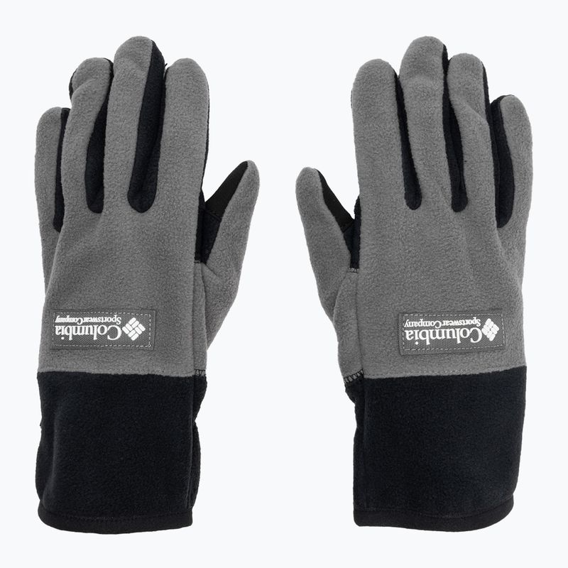 Vyriškos trekingo pirštinės Columbia Sequoia Grove city grey/black 2